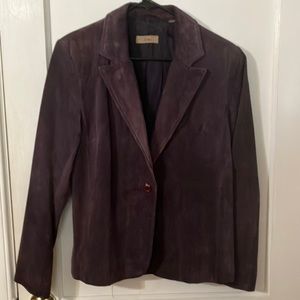 Purple Suede Jacket